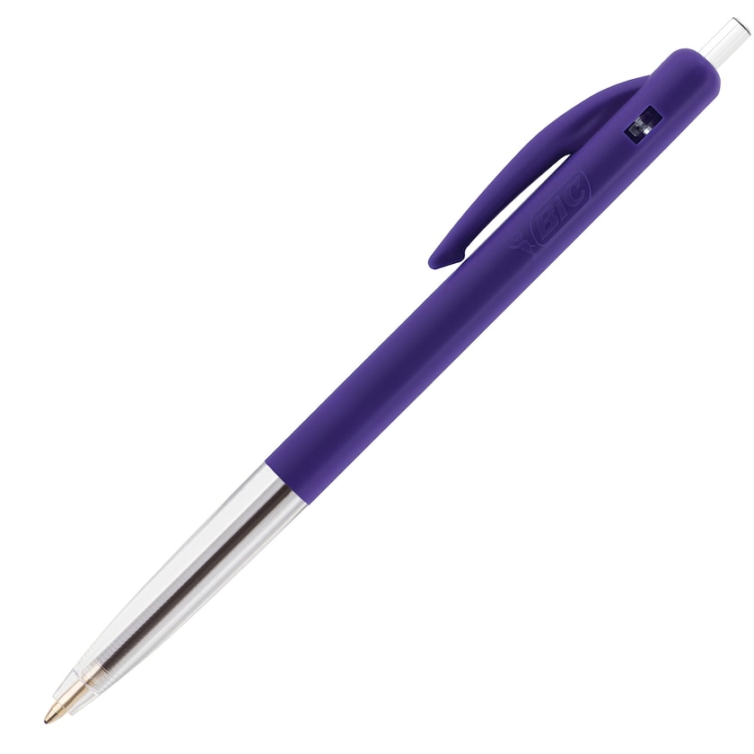 Bolígrafos de punta de bola retráctil color azul punta mediana 14 unidades Bic M10